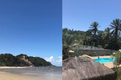 Praia de Monte Cristo, na cidade de Bom Jesus dos Pobres, está entre os destinos